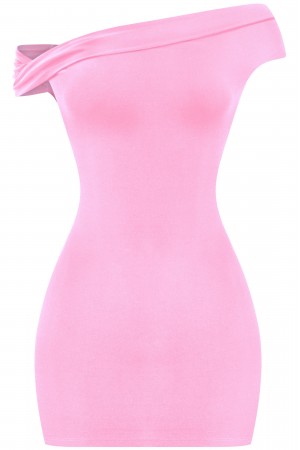 OFF SHOULDER BODYCON MINI DRESS